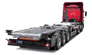 ÖZTREYLER CNR 125 Skeleton Type Container Carrier Semi-Trailer / Kılçık Ti neuf