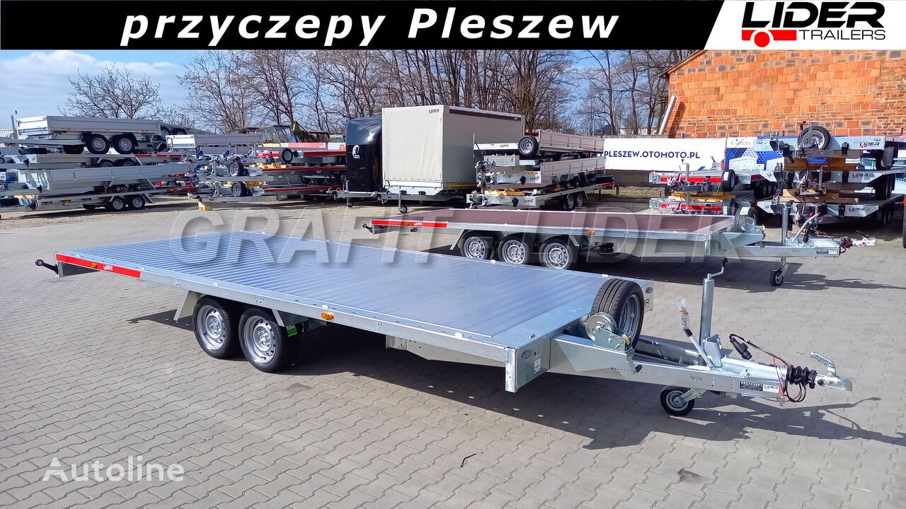 nieuw Temared Car transporter trailer TM-262 przyczepa 511x215x30cm, Carplatfo autotransporter aanhanger