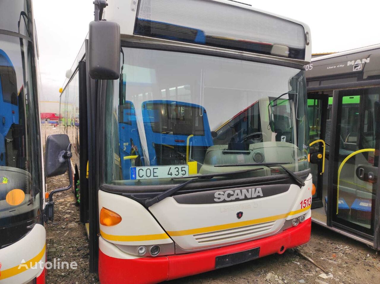 autre bus Scania BUS CK 320 UB6x2*4LB / DC9 32 Engine / 6HP604C N C/5 Gerabox pour pièces détachées