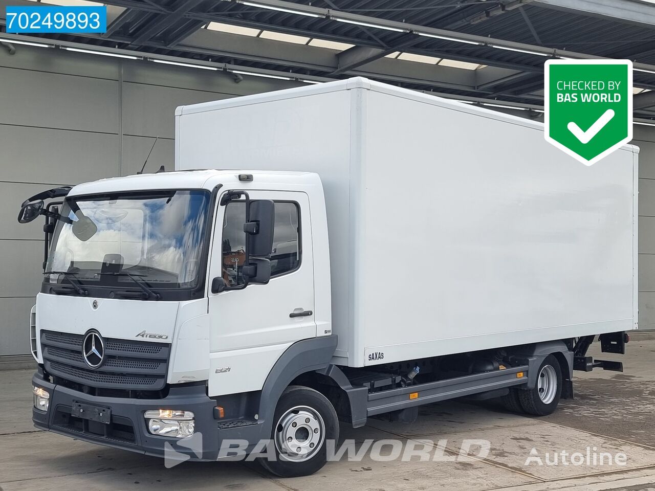 Mercedes-Benz Atego 821 4X2 German Truck! Ladebordwand Euro 6 bakwagen