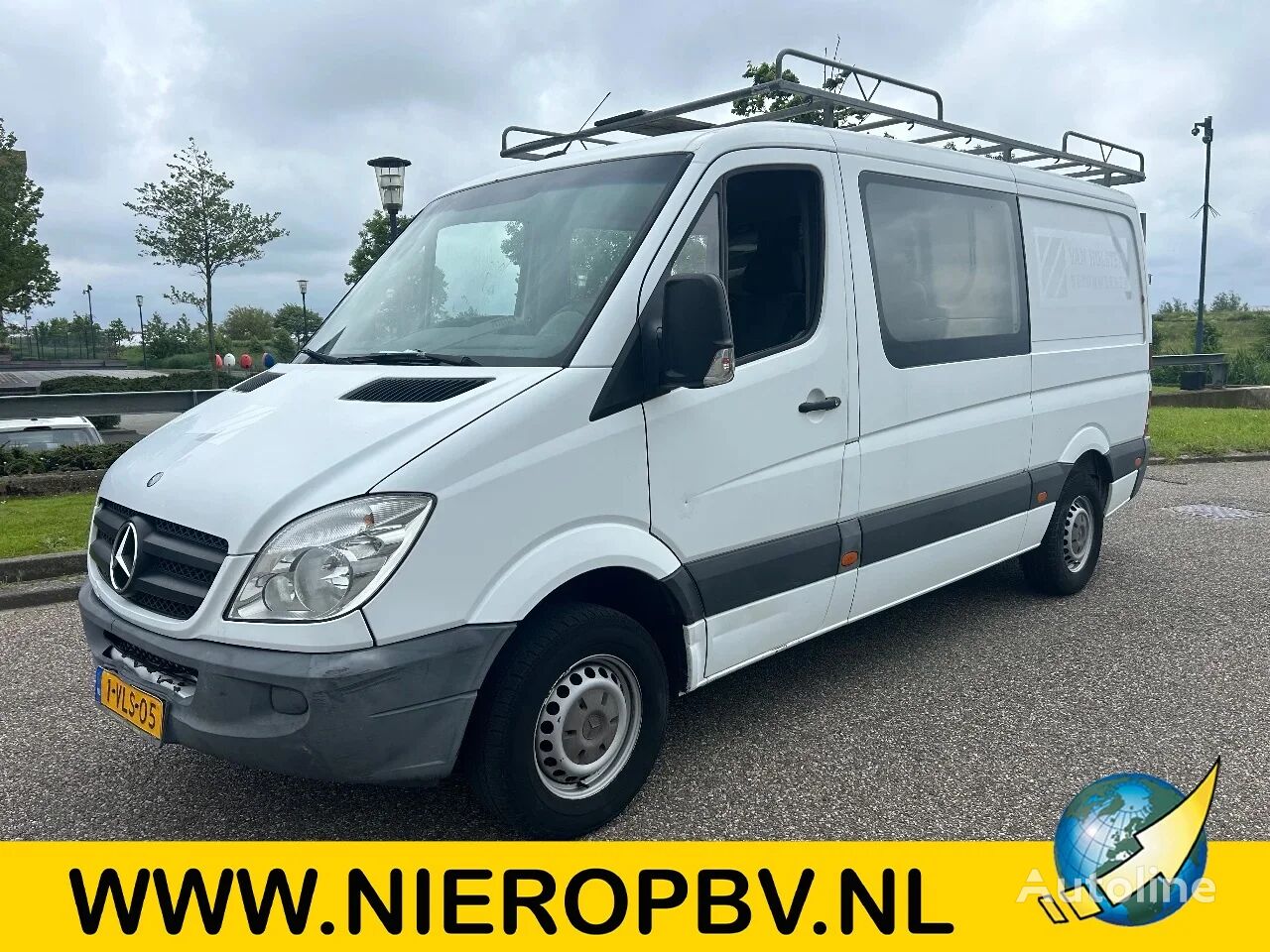 Mercedes-Benz Sprinter 310CDI L2H1 Dubbelcabine Airco Trekhaak MARGE gesloten bestelwagen