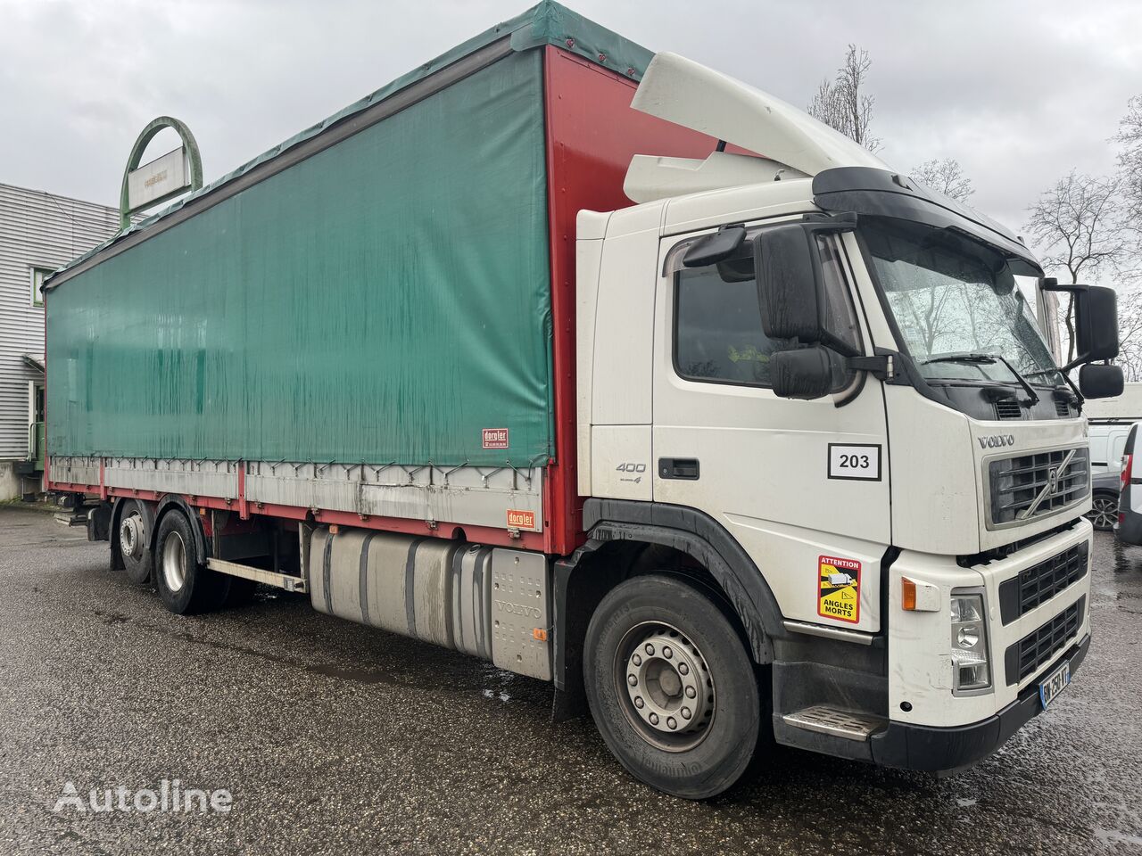 Volvo FM 410 schuifzeilen vrachtwagen < 3.5t