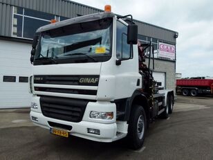camion ampliroll GINAF X 3335 S - 6x6 Crane Palfinger PK17000 Remote controlled