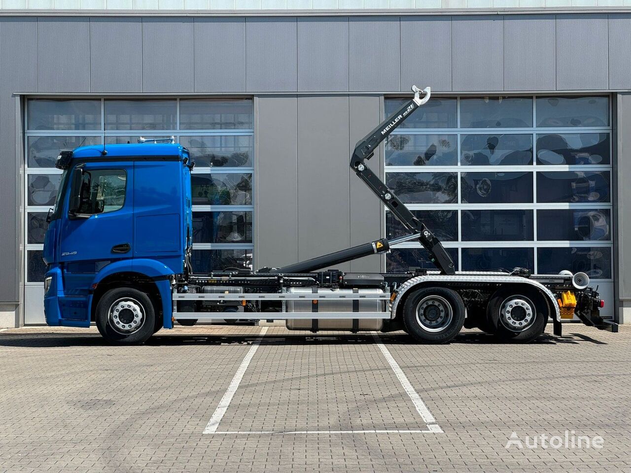 camion ampliroll Mercedes-Benz Actros 2545 6x2 MEILLER 21.70 Lenk/Lift *NEU* neuf