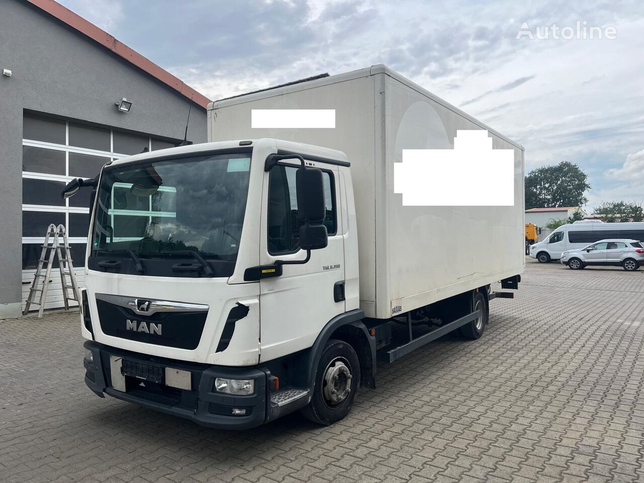 camion bâché MAN TGL 8.190 4x2 Euro 6