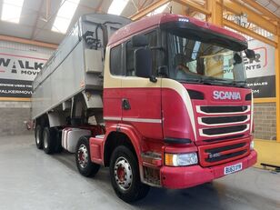 camion-benne Scania G400 8X4 ALUMINIUM BULK TIPPER – 2013 – BU63 XYW