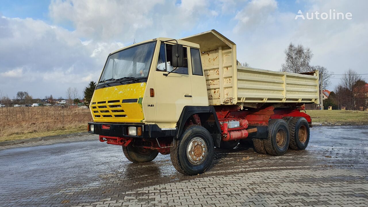 camion-benne Steyr 1491  6x6