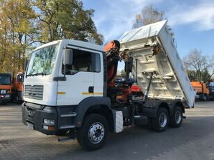 camion-benne MAN TGA 26.360 6X4 Darus 3 old M billencs PALFINGER PK18080