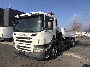 camion-benne SCANIA P280 EU5 RETARDER TÁVIRÁNYÍTÓS DARUS 3 OLD. BILLENŐ