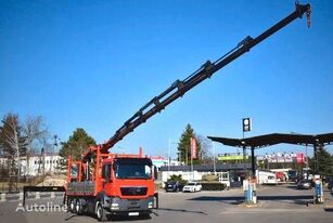 camion plateau MAN TGS 35.400 8x4 Darus PALFINGER PK 44002