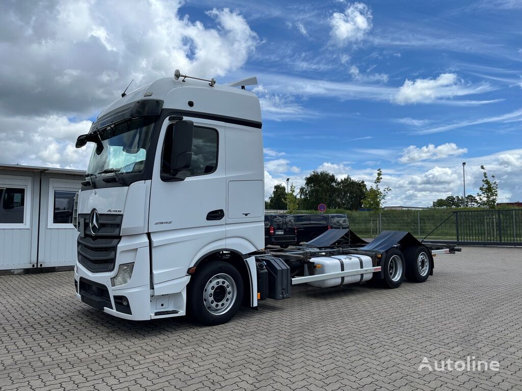 camion châssis Mercedes-Benz Actros 2542 BDF Multi 7.82