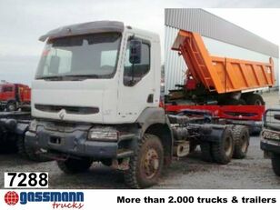 camion châssis Renault Kerax 350.34 6x6 Umweltplakette Rot