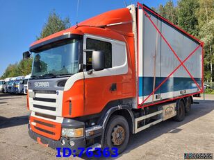 camion châssis Scania 6x2 - Steel front - tail lifts - 3 Pedals