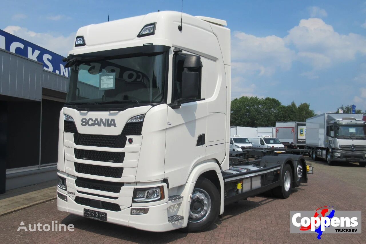 camion châssis Scania S500 Chassis 6x2 Stuuras