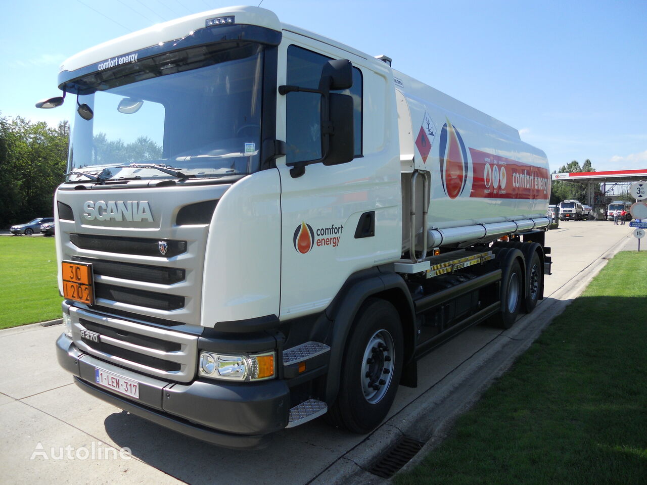 camion de carburant Scania G370