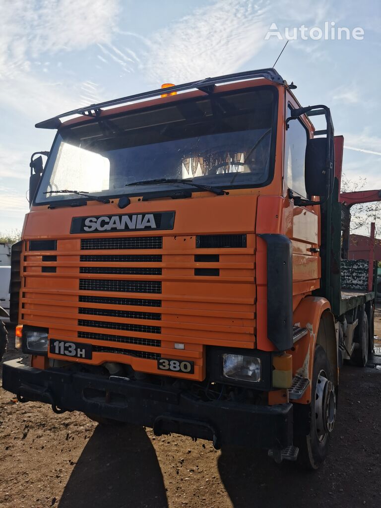 camion forestier Scania 113H