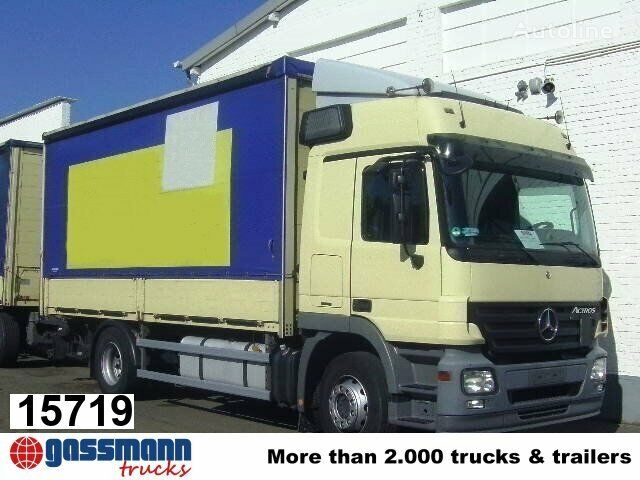 camion fourgon Mercedes-Benz Actros 1846L 4x2, MBB LBW 2,5 to. Standheizung