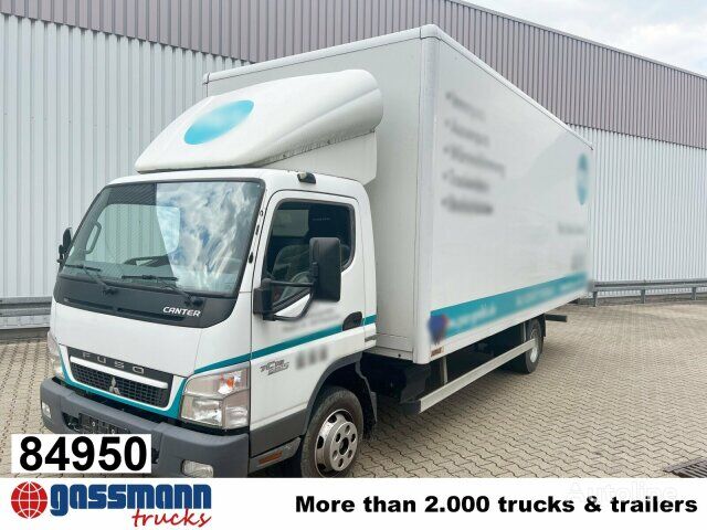 camion fourgon Mitsubishi Canter 7C18 4x2, Koffer, Ladebordwand