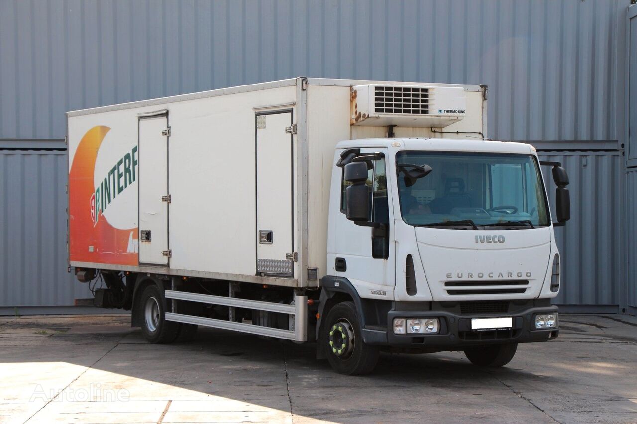 camion frigorifique IVECO EUROCARGO, TAIL LIT, THERMO KING, TWO CHAMBERS