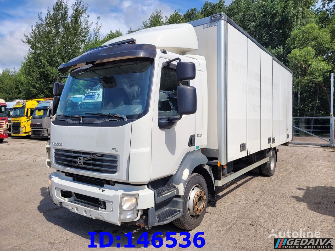 camion isotherme Volvo FL 240HP - 4x2 - Manual - Euro5