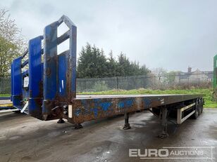 camion plate-forme Montracon Tri Axle Flatbed Trailer
