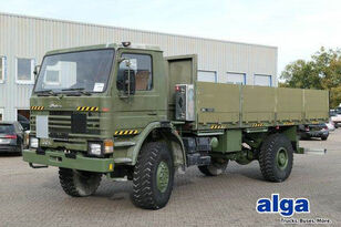 camion plate-forme Scania P92HK 4x4, Allrad, Containertransporter, Klima