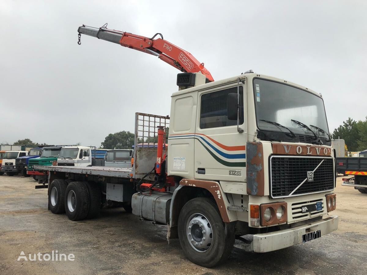 camion plate-forme Volvo F12-25 Full Steel Suspension