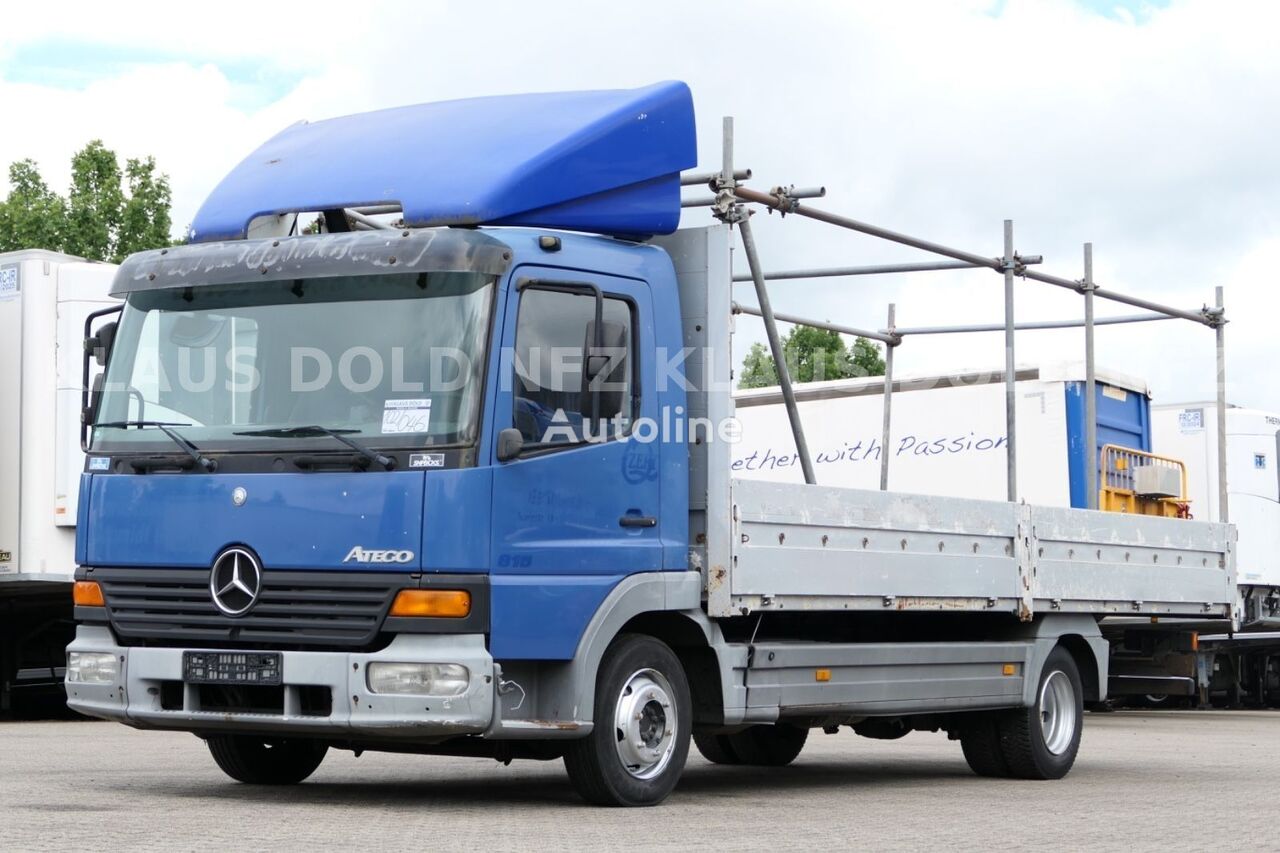 camion plateau Mercedes-Benz Atego 815 Pritsche Blatt Bordwände Tacho alt