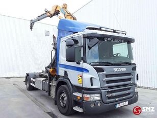 camion porte-conteneur Scania P 270 Effer 150 2s+ containersystem