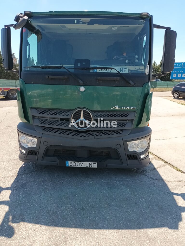 camion porte-voitures Mercedes-Benz Actros 1843 + remorque porte-voitures