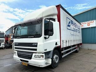 camion rideaux coulissants DAF CF 75 250 4x2 WITH CURTAINSIDE BOX, SLIDING ROOF AND D'HOLLANDIA