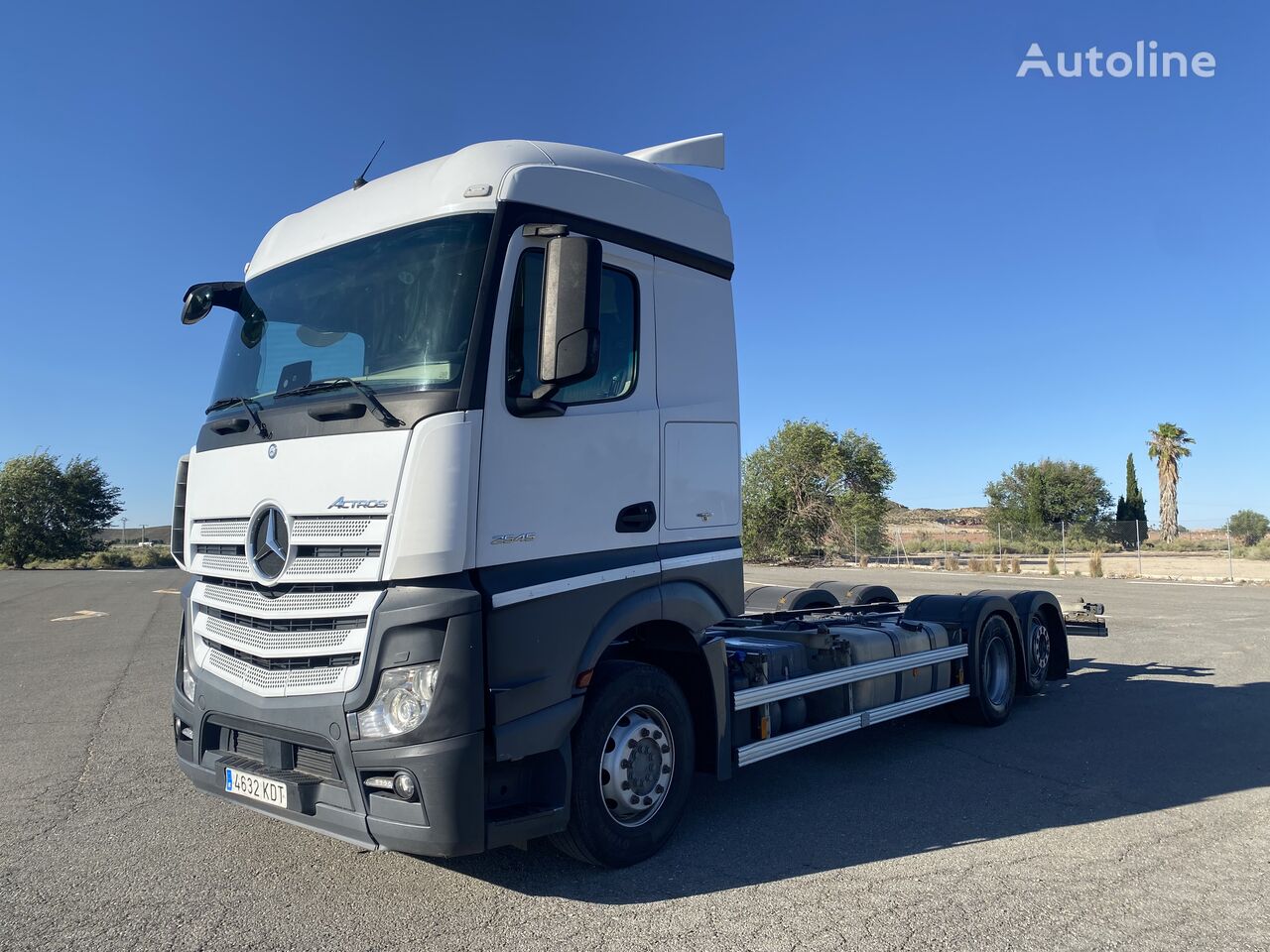 Mercedes-Benz Actros 2545 BDF cajas intercambiables  chassis vrachtwagen