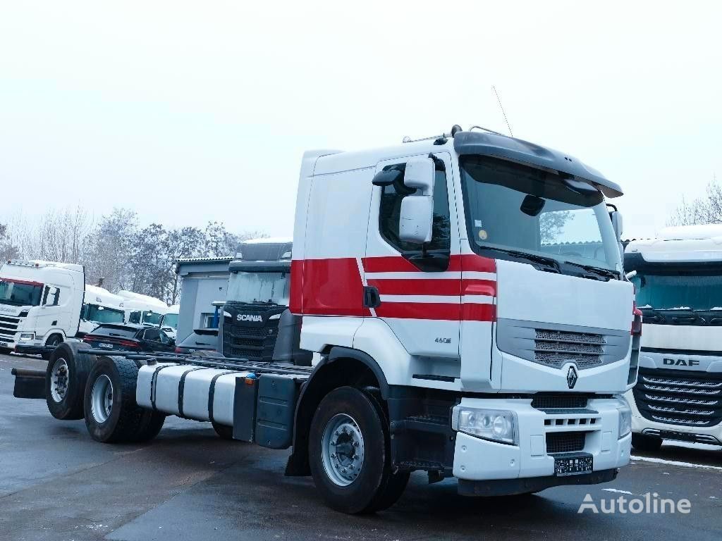 Renault Premium 460dxi *Retarder* Langschassi*6x2 chassis vrachtwagen