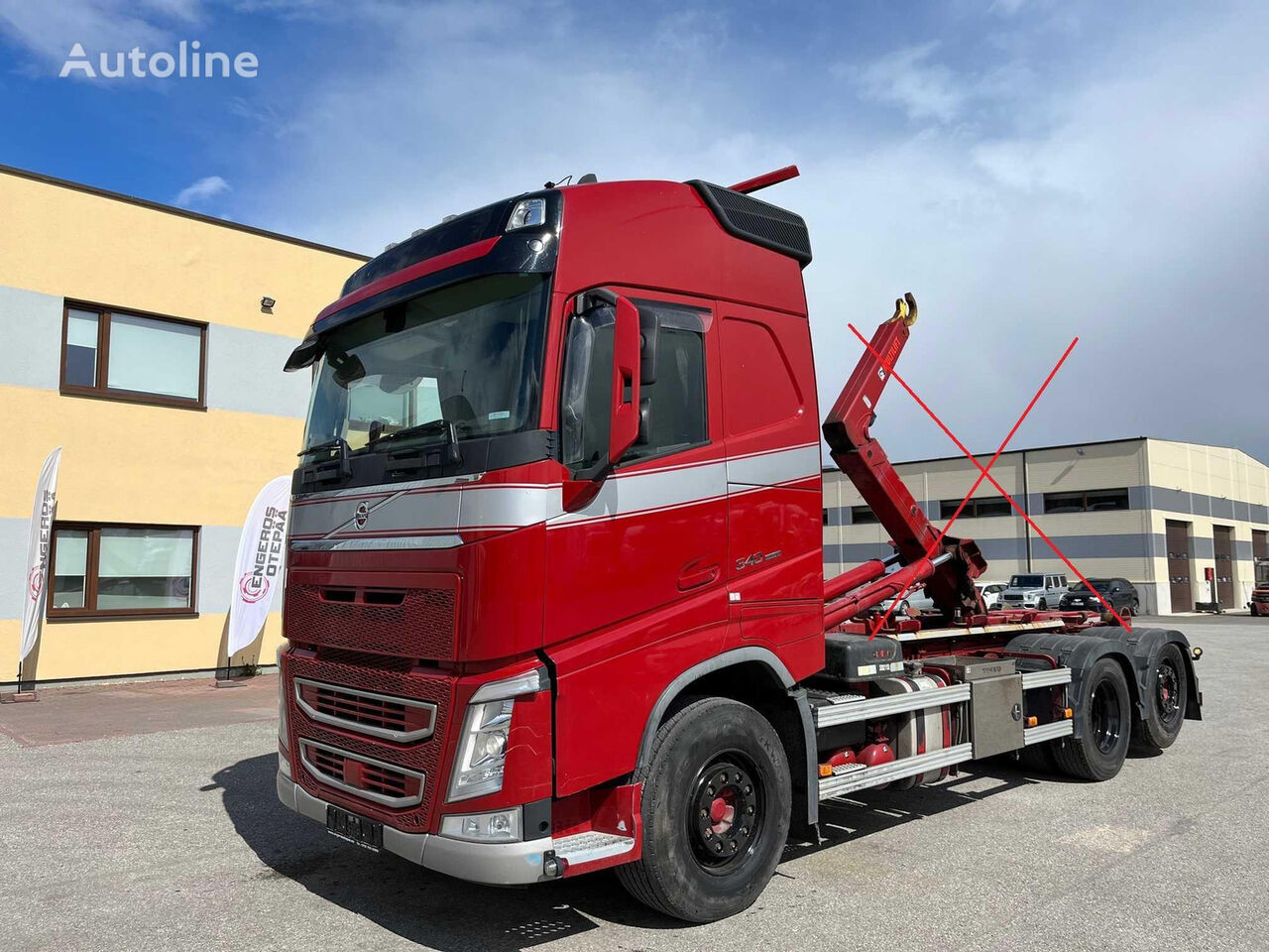 Volvo FH540 6X2 EURO 6 + RETARDER / without superstructure !!! chassis vrachtwagen