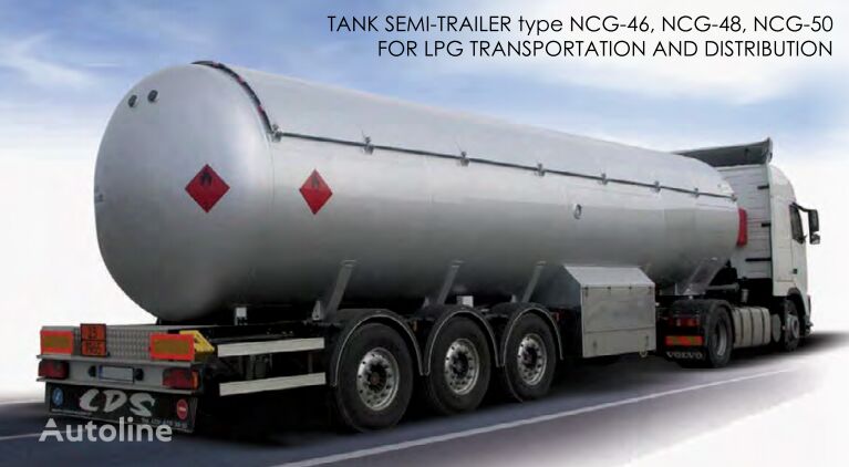 citerne de gaz BC LDS NCG-46, NCG-48, NCG-50 neuve