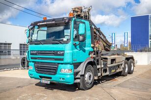 DAF CF 85.410+DIEBOLT 16Ton/m containertransporter