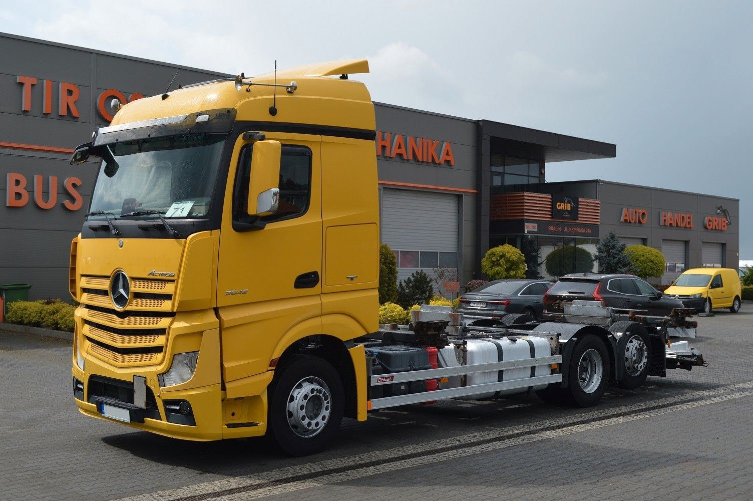 Mercedes-Benz Actros 2542 containertransporter