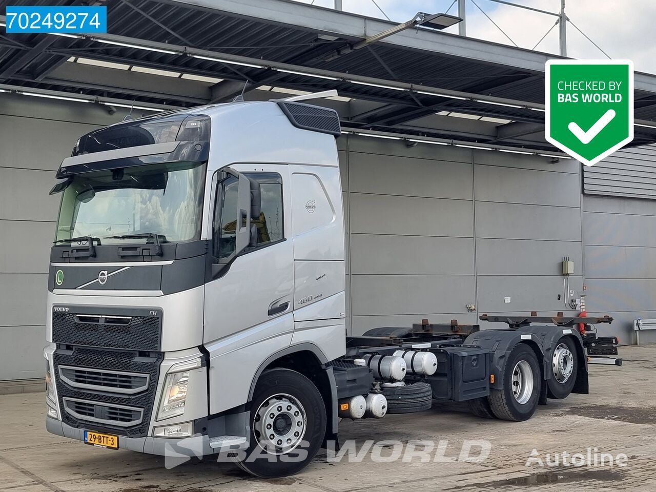 Volvo FH 460 6X2 NL-Truck Globetrotter VEB+ Lift+Lenkachse Navi Euro 6 containertransporter