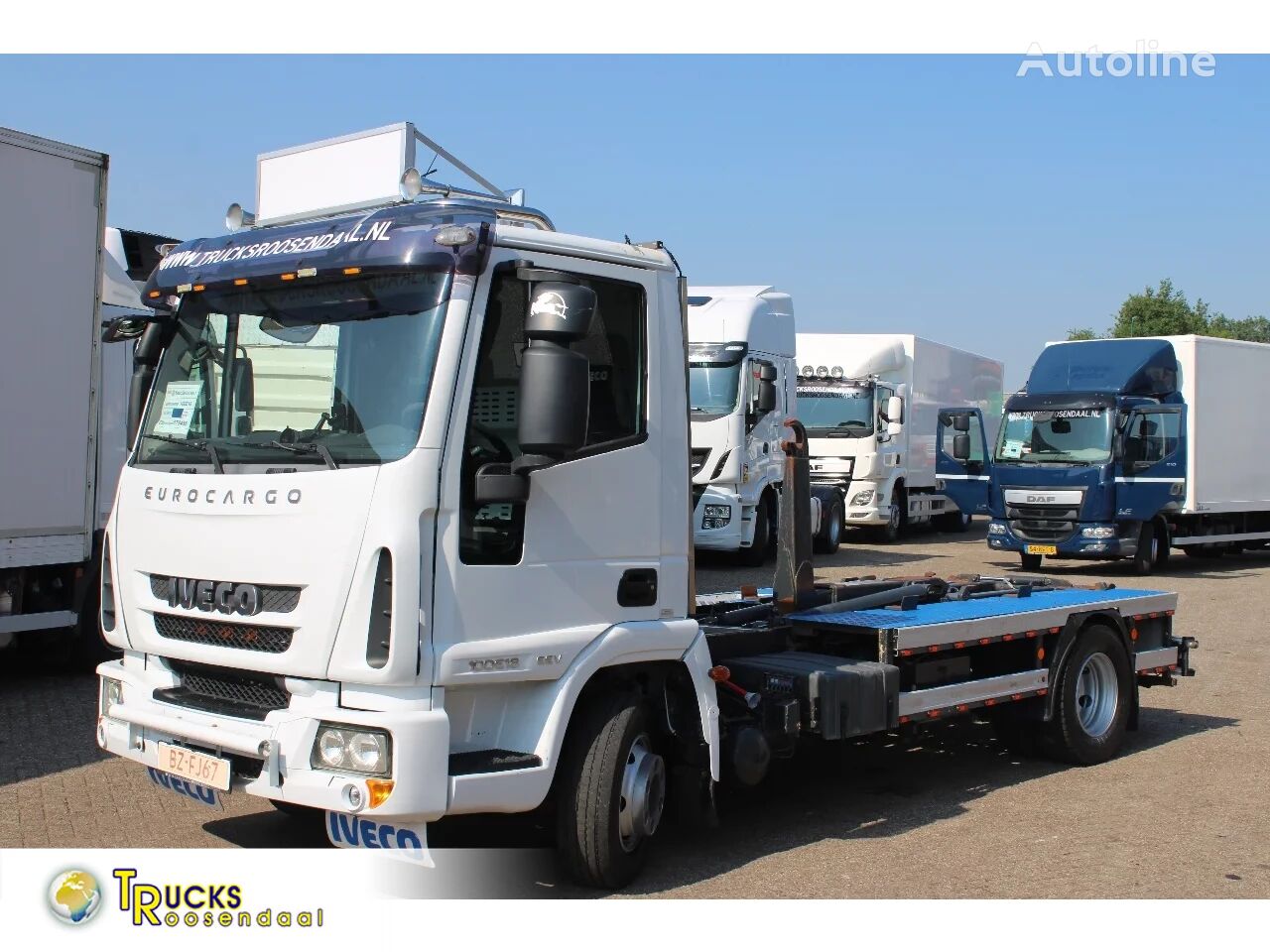 IVECO Eurocargo 100e18 +EURO 5 + HOOK SYSTEM haakarm vrachtwagen