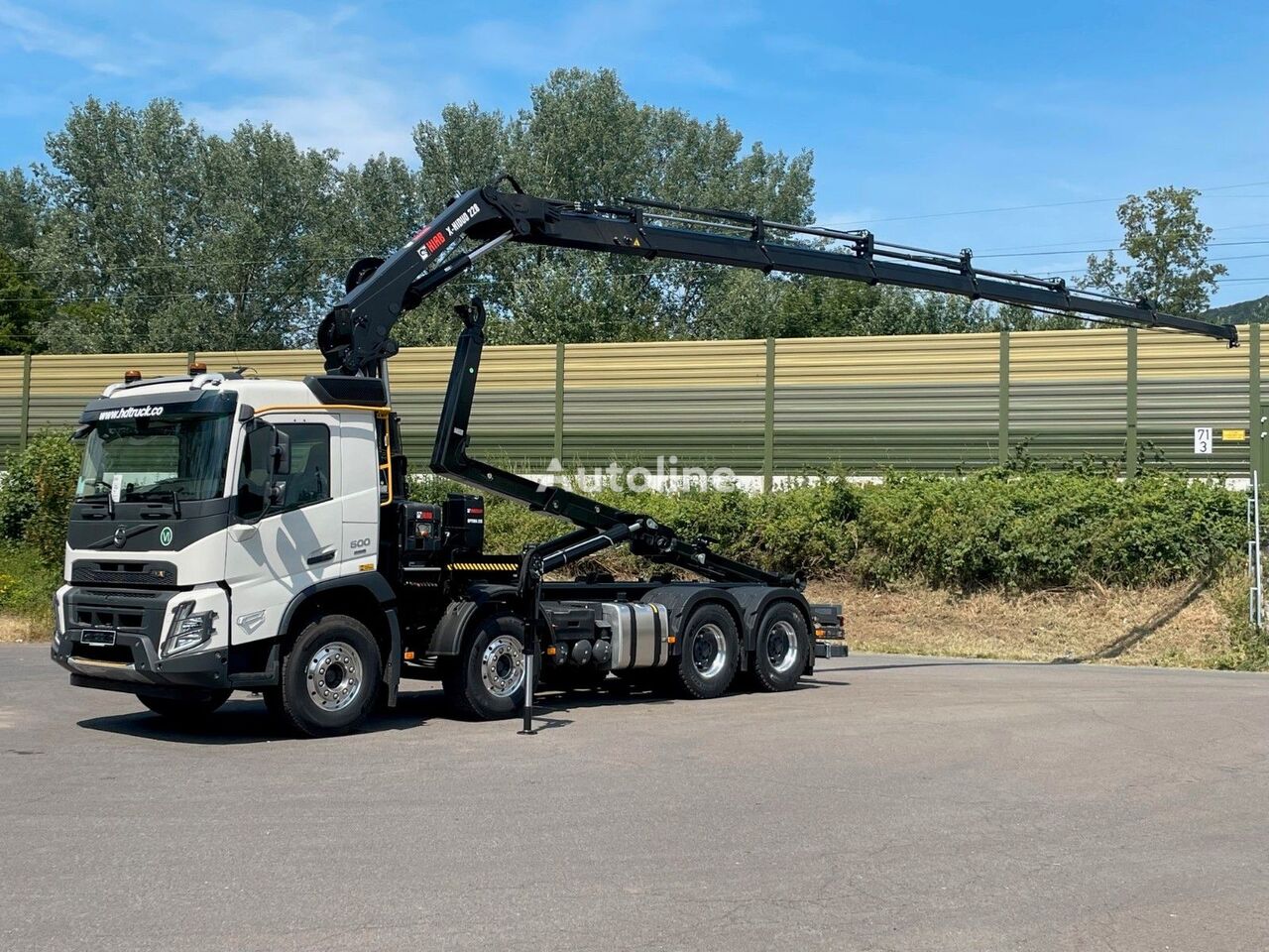 nieuw Volvo FMX 500  haakarm vrachtwagen