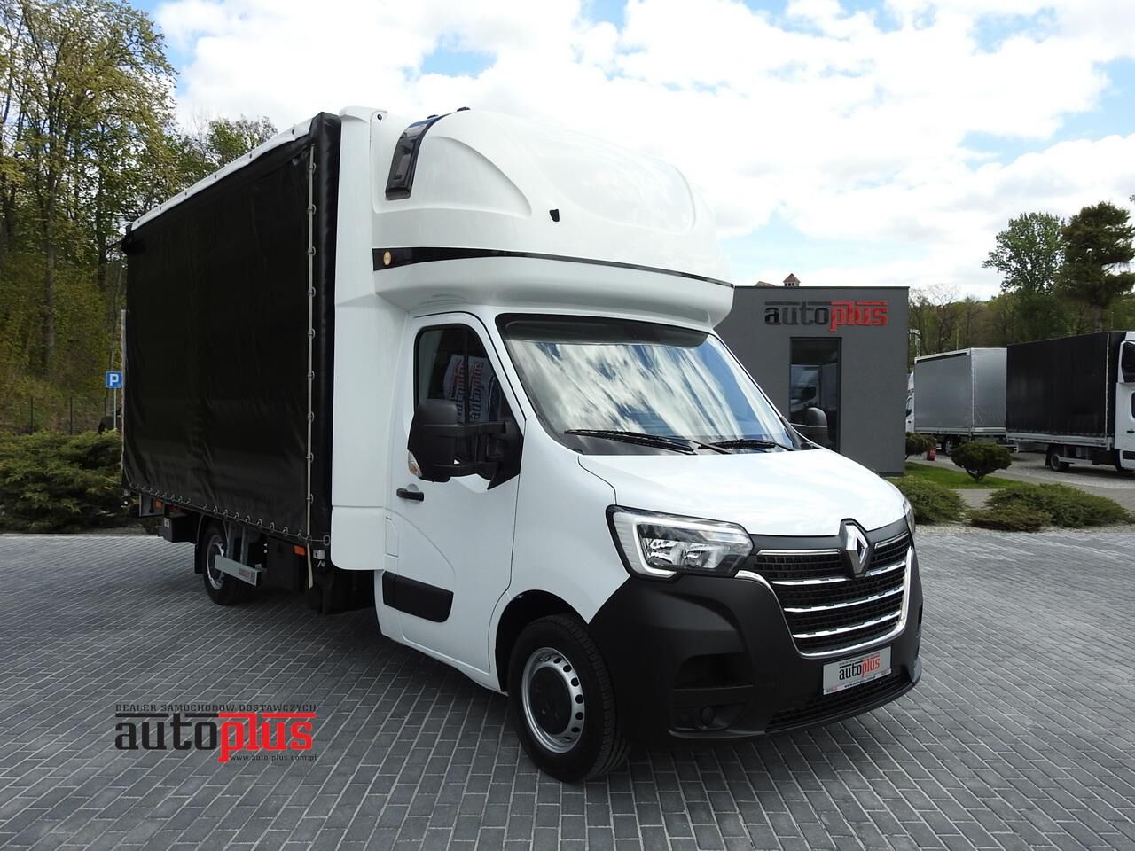 Renault MASTER PLANDEKA WINDA 10 PALET WEBASTO KLIMATYZACJA LEDY PNEUMAT huifzeilen vrachtwagen