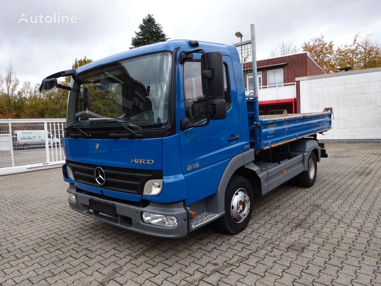 Mercedes-Benz 816 Atego 3 way Meiller tipper kipper vrachtwagen