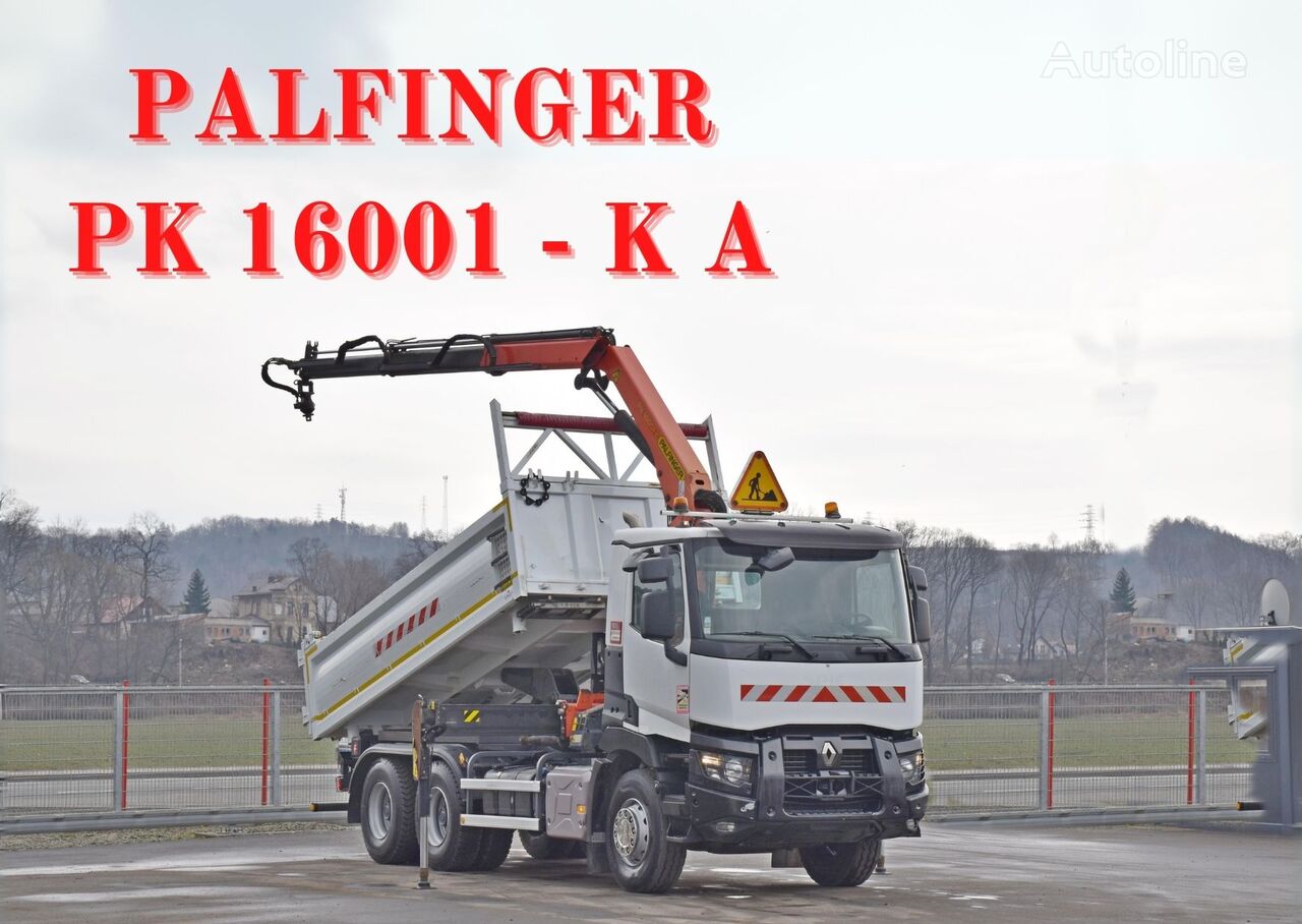 Renault C 380 * KIPPER 5,20 m* PK 16001 - K A+ FUNK /6x4 kipper vrachtwagen