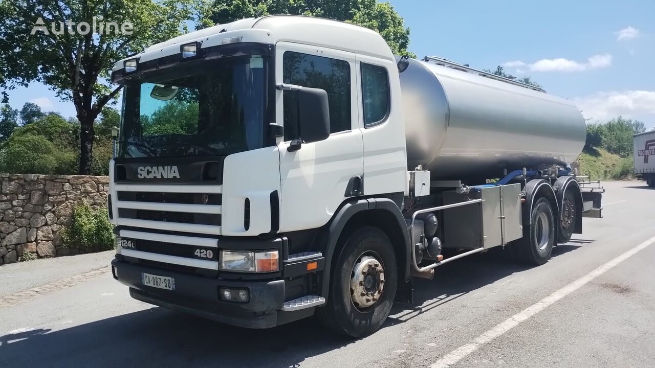 Scania P340 kipper vrachtwagen