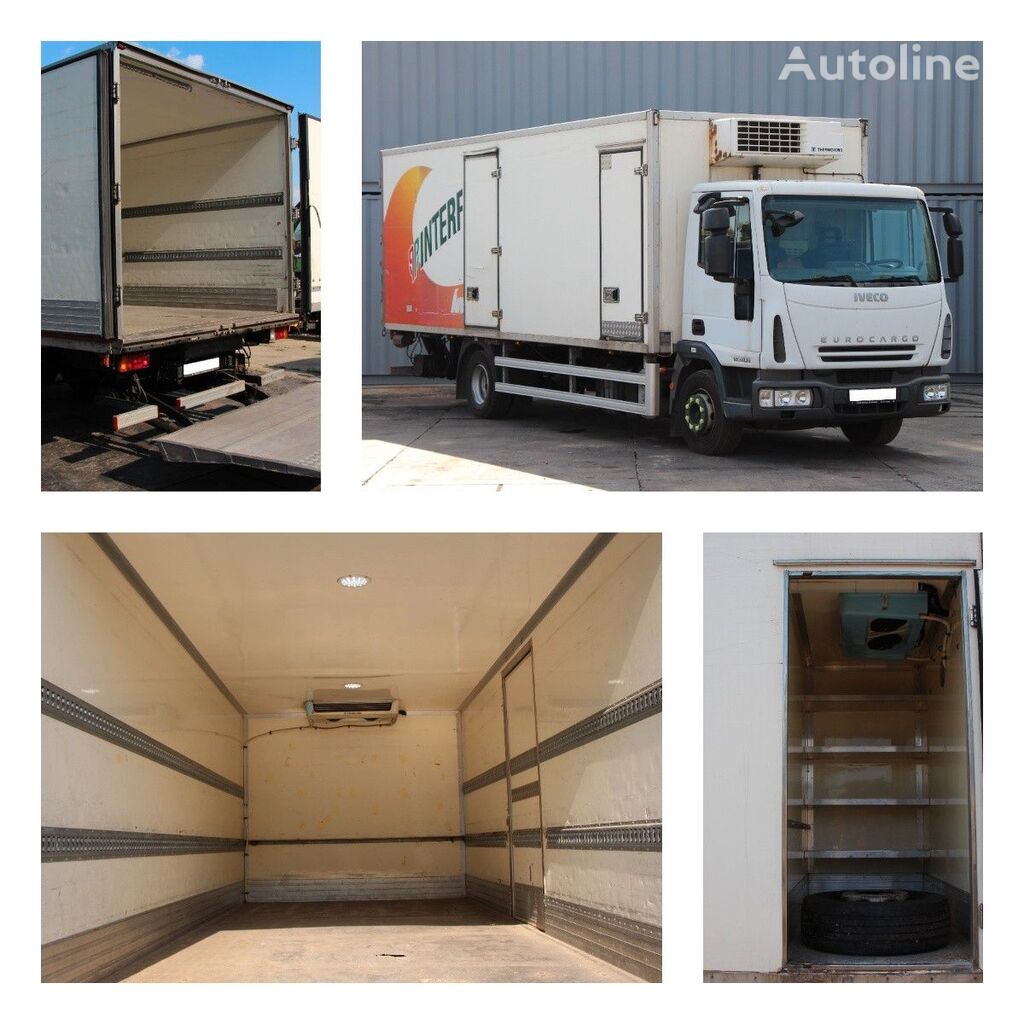 IVECO EUROCARGO ML120EL18, TAIL LIFT, THERMOKING koelwagen vrachtwagen