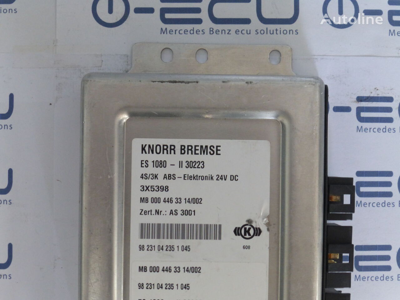 Knorr-Bremse ABS besturingseenheid voor Mercedes-Benz ATEGO vrachtwagen