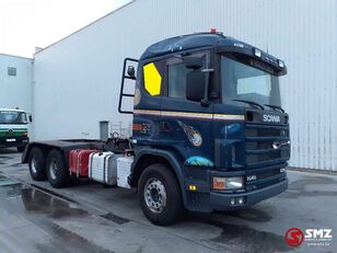 Scania 144 530 6x4 lames/meca open laadbak vrachtwagen