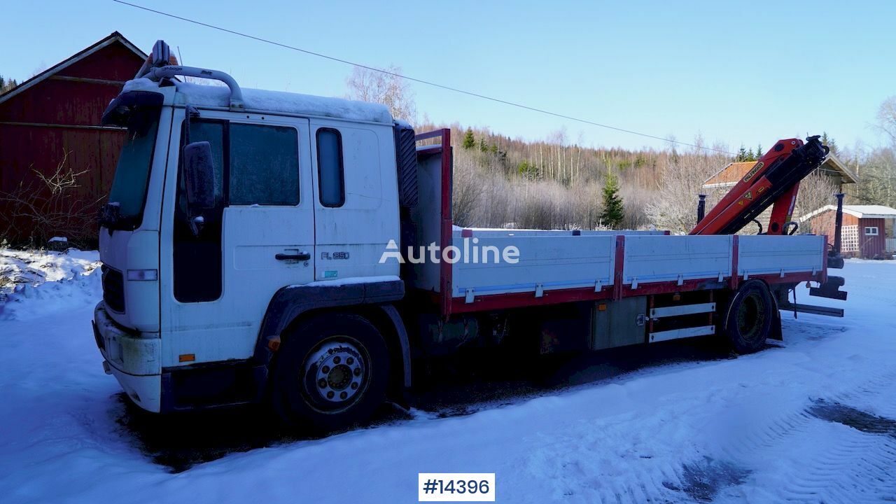 Volvo FL250 open laadbak vrachtwagen