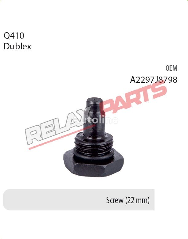 étrier de frein RelaxParts A2297J8798 pour tracteur routier IVECO Q410 DUBLEX     Screw (22 mm)