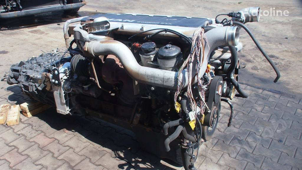 moteur MAN engine D2066LF36, EURO4, 440PS pour tracteur routier MAN TGA, TGX
